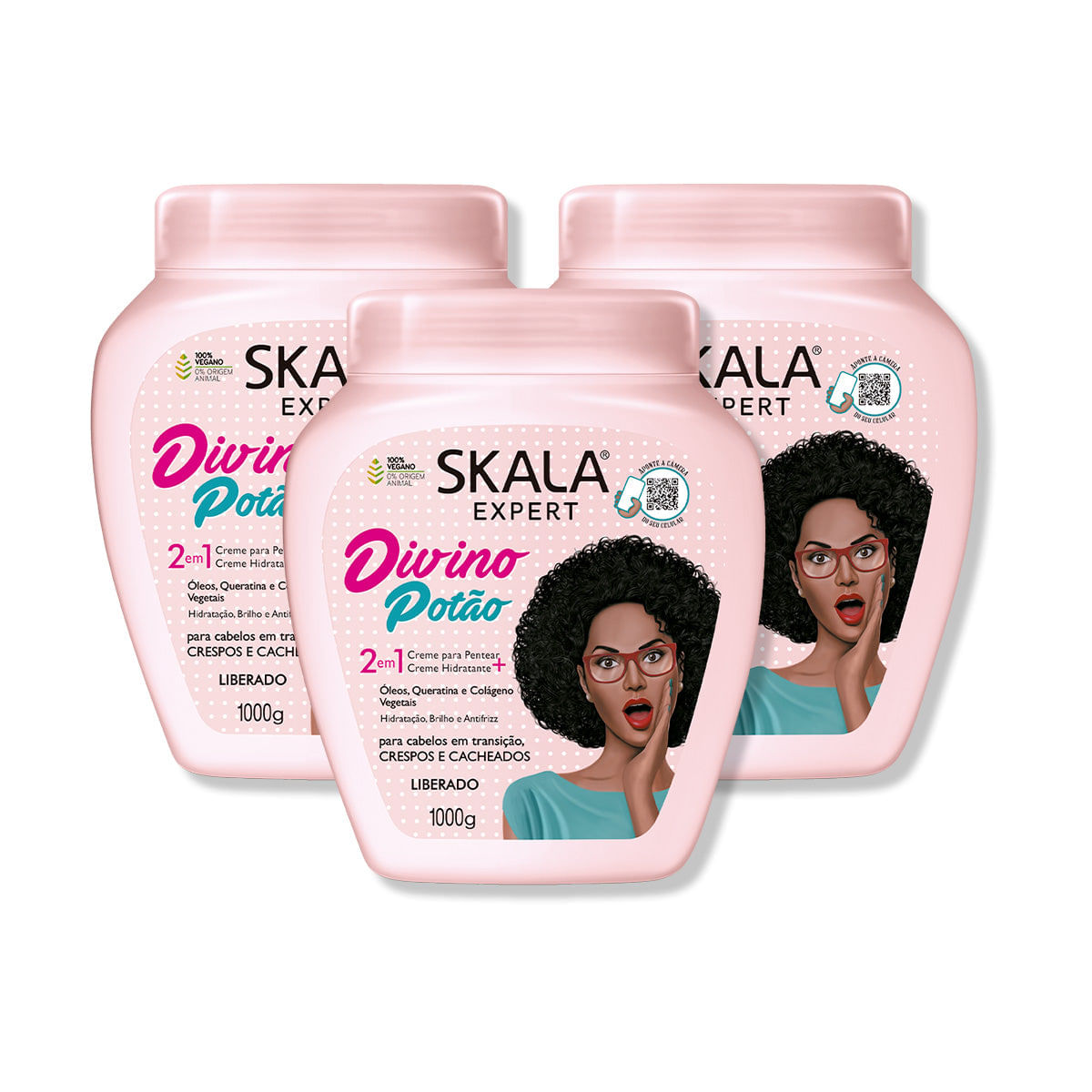 Crema De Tratamiento Divino Potao 1000G - Skala 3 Unid