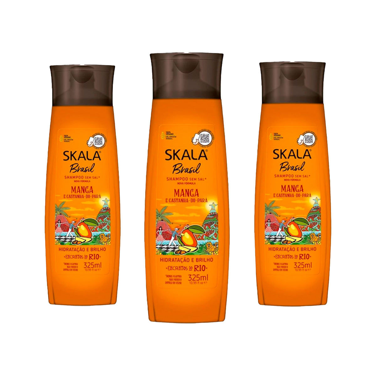 Shampoo Mango & Castaña Skala Expert 325Ml 3 Und