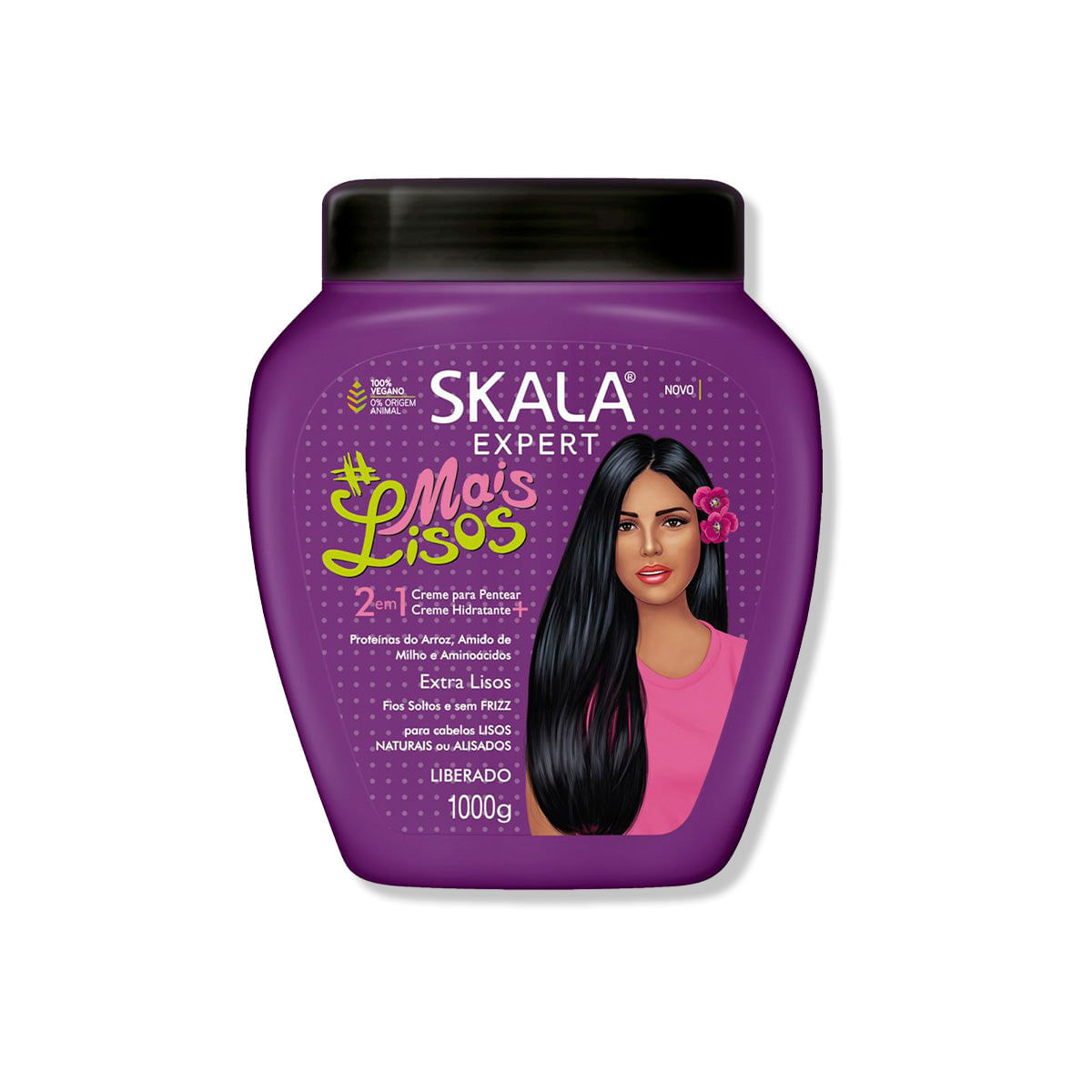 Crema Tratamiento Capilar Mais Lisos 1000G - Skala