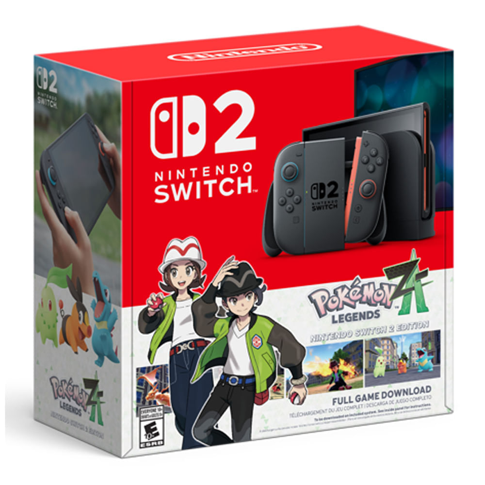 PREVENTA: Consola Nintendo Switch 2 Bundle Pokemon Legends Z-A