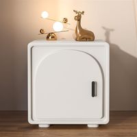 Velador Infantil Moderno Lucy color Blanco 1 puerta TU MESITA