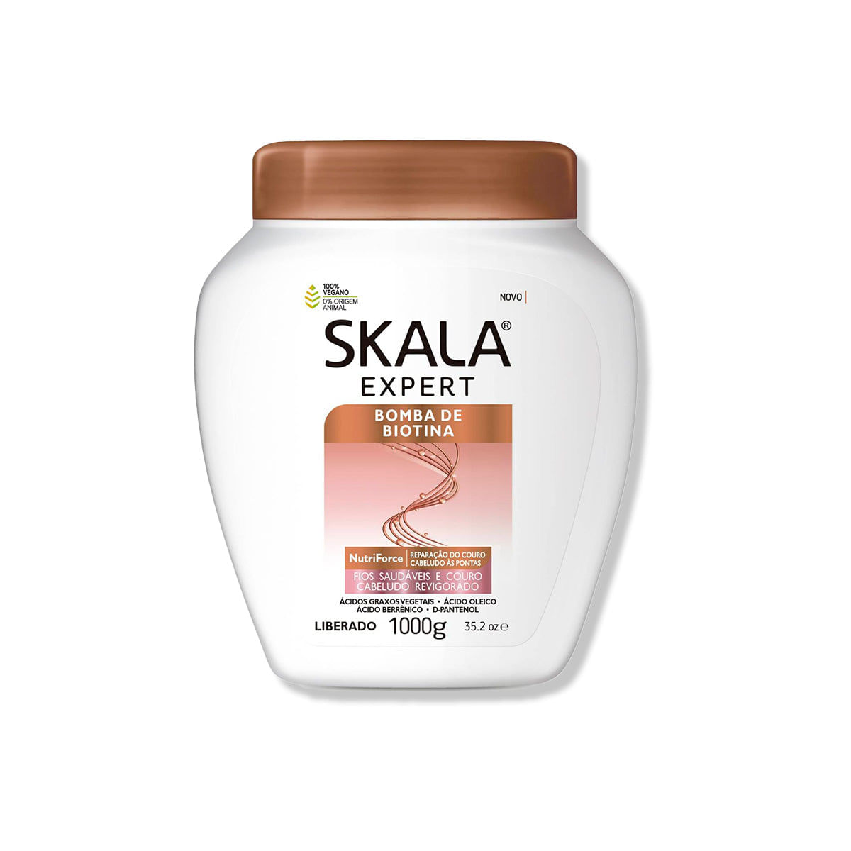 Crema De Tratamiento Capilar Bomba Biotina Curl Girl Vegana 1000G