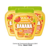 Crema De Tratamiento De Banana 2 En 1 1000G - Skala 3 Unid
