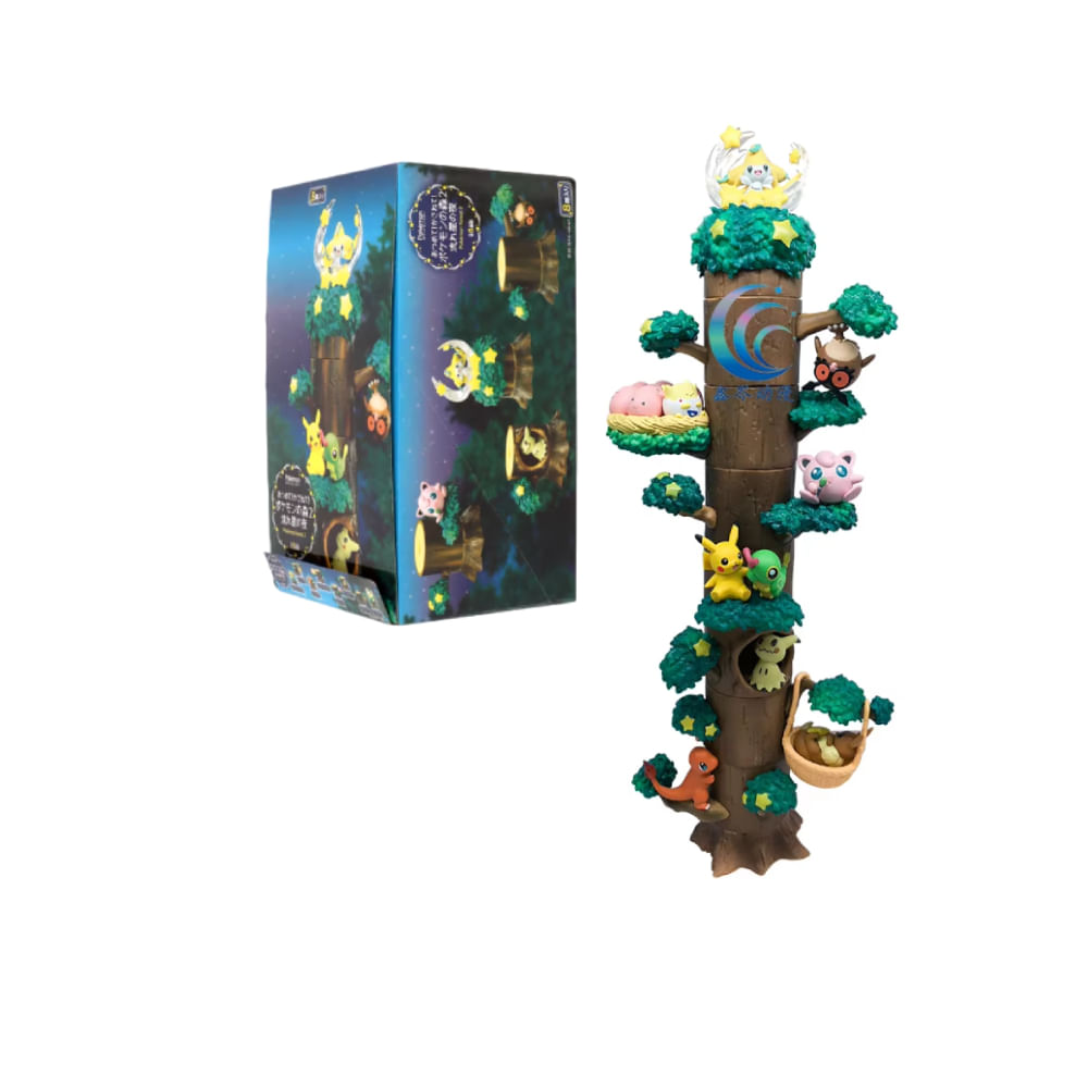 Set Completo de Figuras Arbol Jirachi