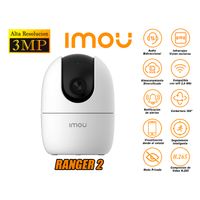 Cámara de Seguridad Wi-Fi Imou RANGER 2 3MP Gira 360° Inteligente