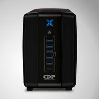Estabilizador CDP R-UPR508I 500VA/250W 8 Salidas / 5 Port USB / Tipo C