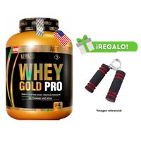 Proteína Whey Gold Level Pro 6.6LB 3kg Cookies & Cream + Hand Grip