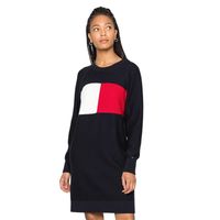 Vestido Chompa Tommy Hilfiger para Mujer - Azul Talla S