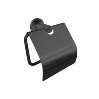 Portapape modermo Negro Mate Acero inoxidable 304