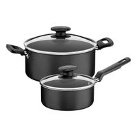 Juego de ollas de Aluminio Loreto con tapa x 4pzs 24cm-18cm - 75286028