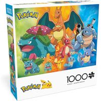 POKEMON ROMPECABEZA INICIALES KANTO 1000 PIEZAS