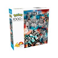 Pokemon Rompecabeza 1000 Piezas Agua Team