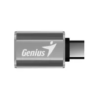 ADAPTADOR GENIUS ACC-C2A USB-C A USB-A GRIS OSCURO