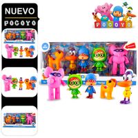 Set de Figuras Articulables Pocoyo y sus Amigos 5pcs