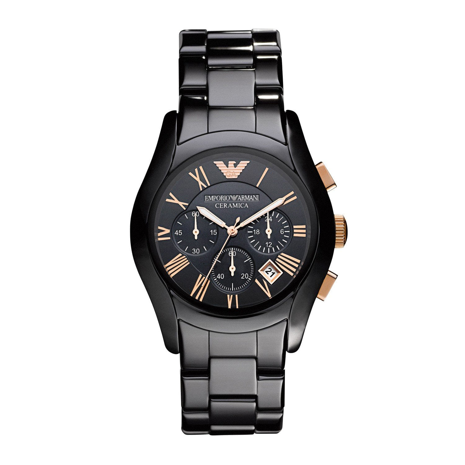 Reloj Emporio Armani AR1410 Black Ceramic para Caballero 2023