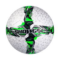 PELOTA PARA FÚTBOL TAMAÑO #5 PU JAPONÉS COSIDO DYNAMIC SHOWGOL VERDE