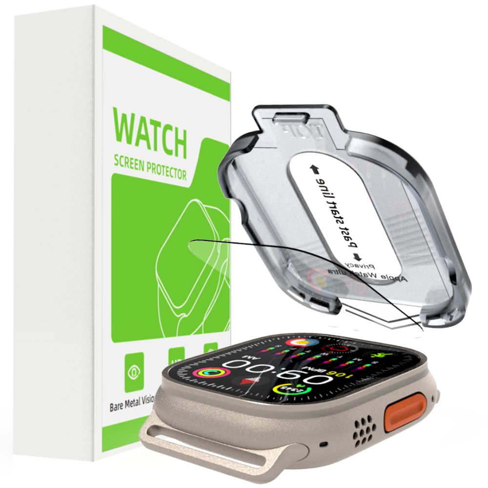Mica de Vidrio Templado para Apple Watch Ultra Ultra 2 Ultra 3
