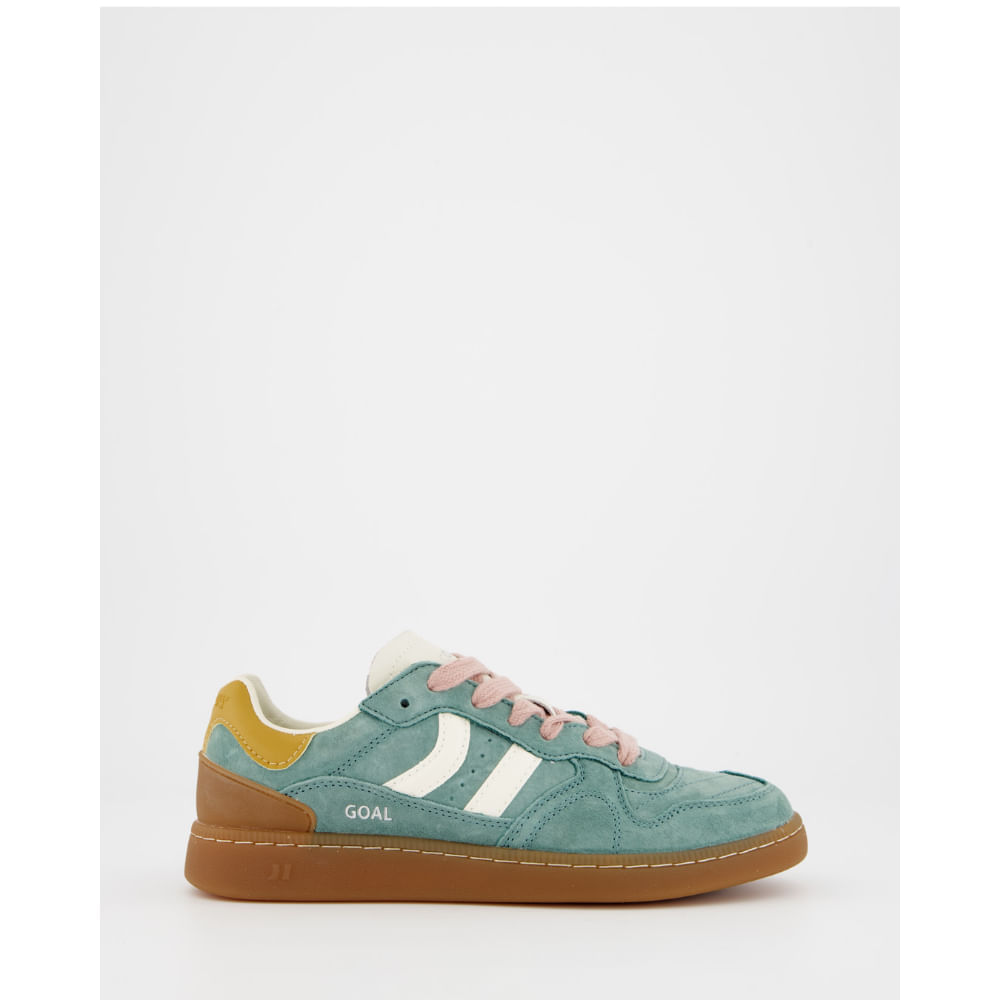 Zapatillas Urbanas Coolway Mujer Goal Wgr Verde