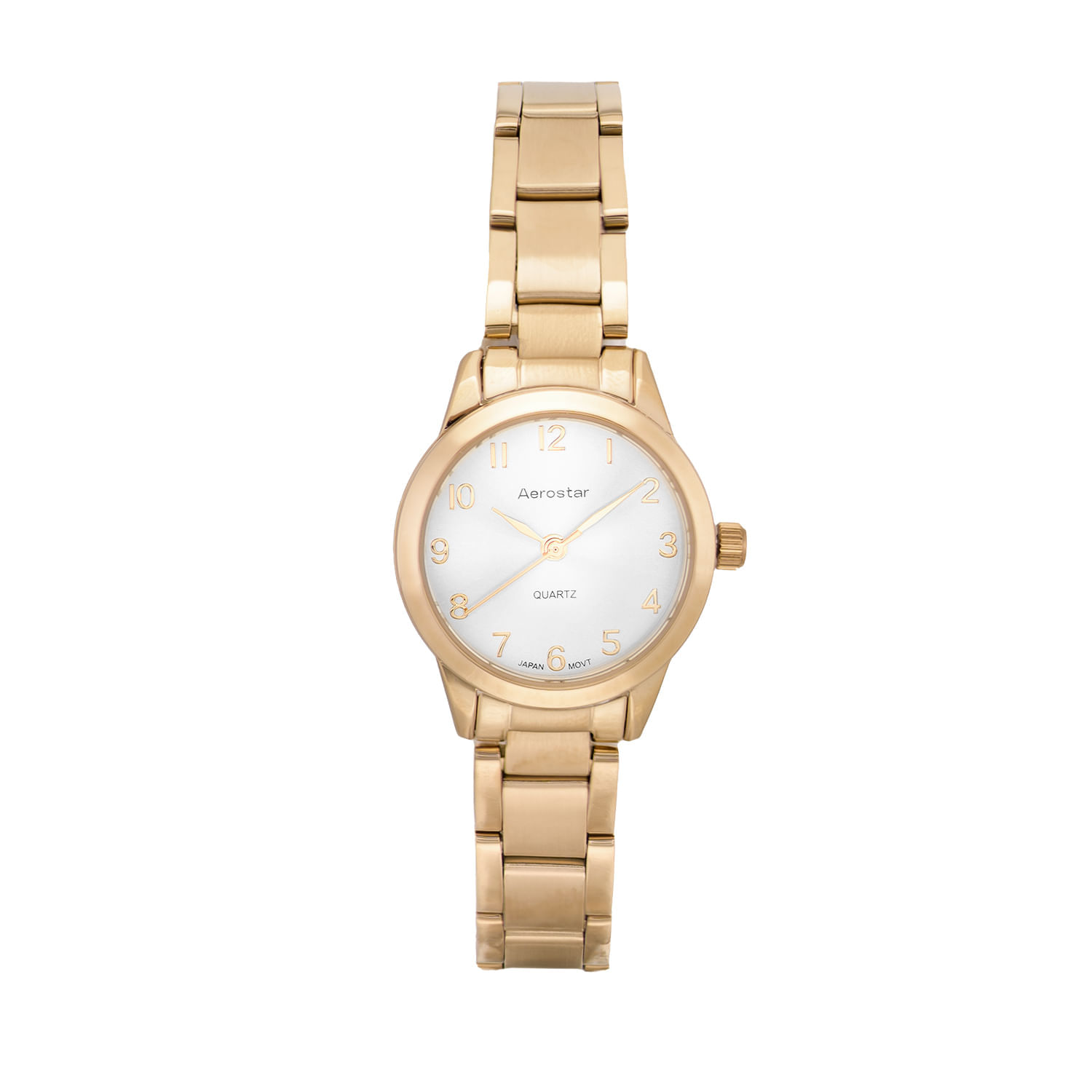 Reloj Aerostar 6228001 Mujer Dorado Análogo