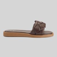 Sandalias Malabar Mujer Flatrenz Marron