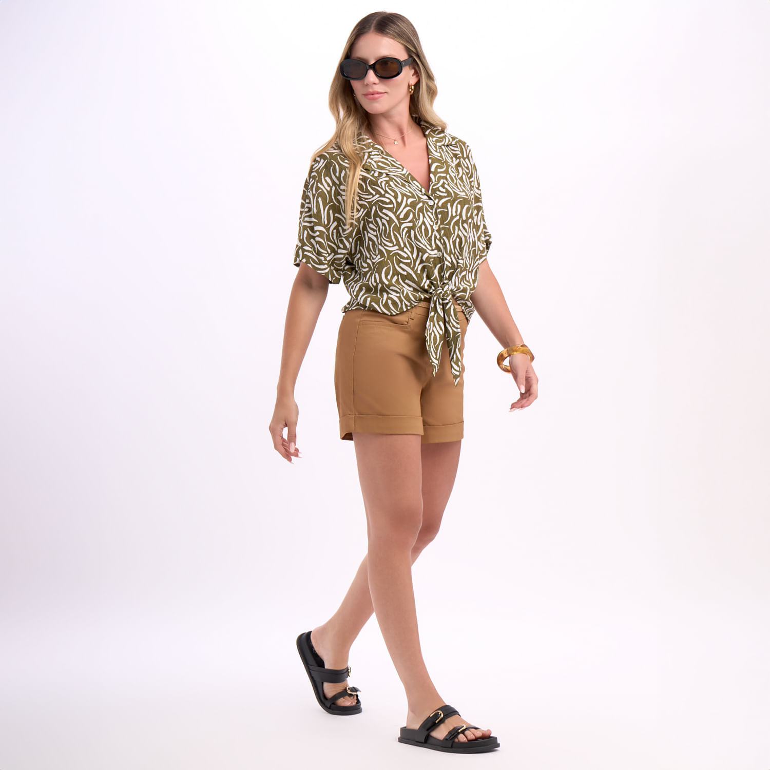 Short Mujer Malabar Satin