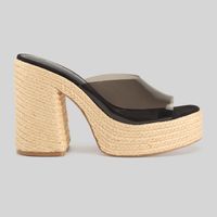 Sandalias Hypnotic Mujer Plasisa Negro