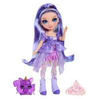 Muñeca Rainbow High Shimmers With Slime Violet