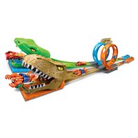 Pista Express Wheels Beast Launcher 23 Piezas