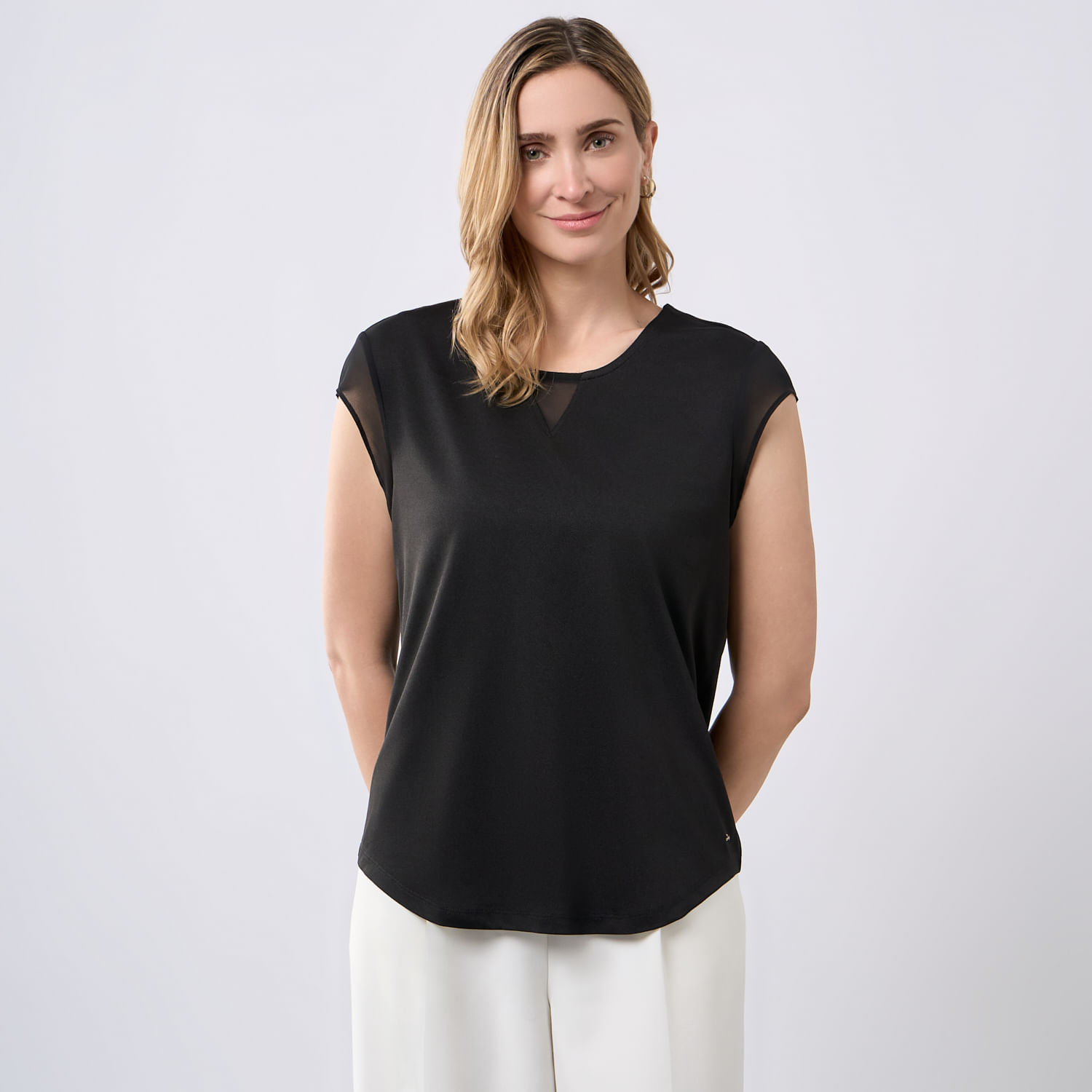 Polo Mujer Zafin Crepe