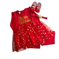 CONJUNTO VESTIDO PARA BEBÉ NIÑA