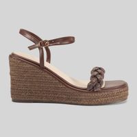 Sandalias Malabar Collection Mujer Alpabling Marron