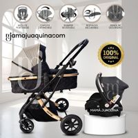 Coche Moisés Travel System «INOVA PRO» de Lujo Beige