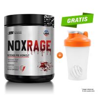 PRE ENTRENO UN NOX RAGE 350GR CITRUS PUNCH + SHAKER