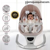 Silla Mecedora Didactica «STAR II» con Bluetooth Beige