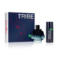 Set Perfume United Colors We Are Tribe Intense Hombre Edp 90 Ml + Desodorante 150 Ml