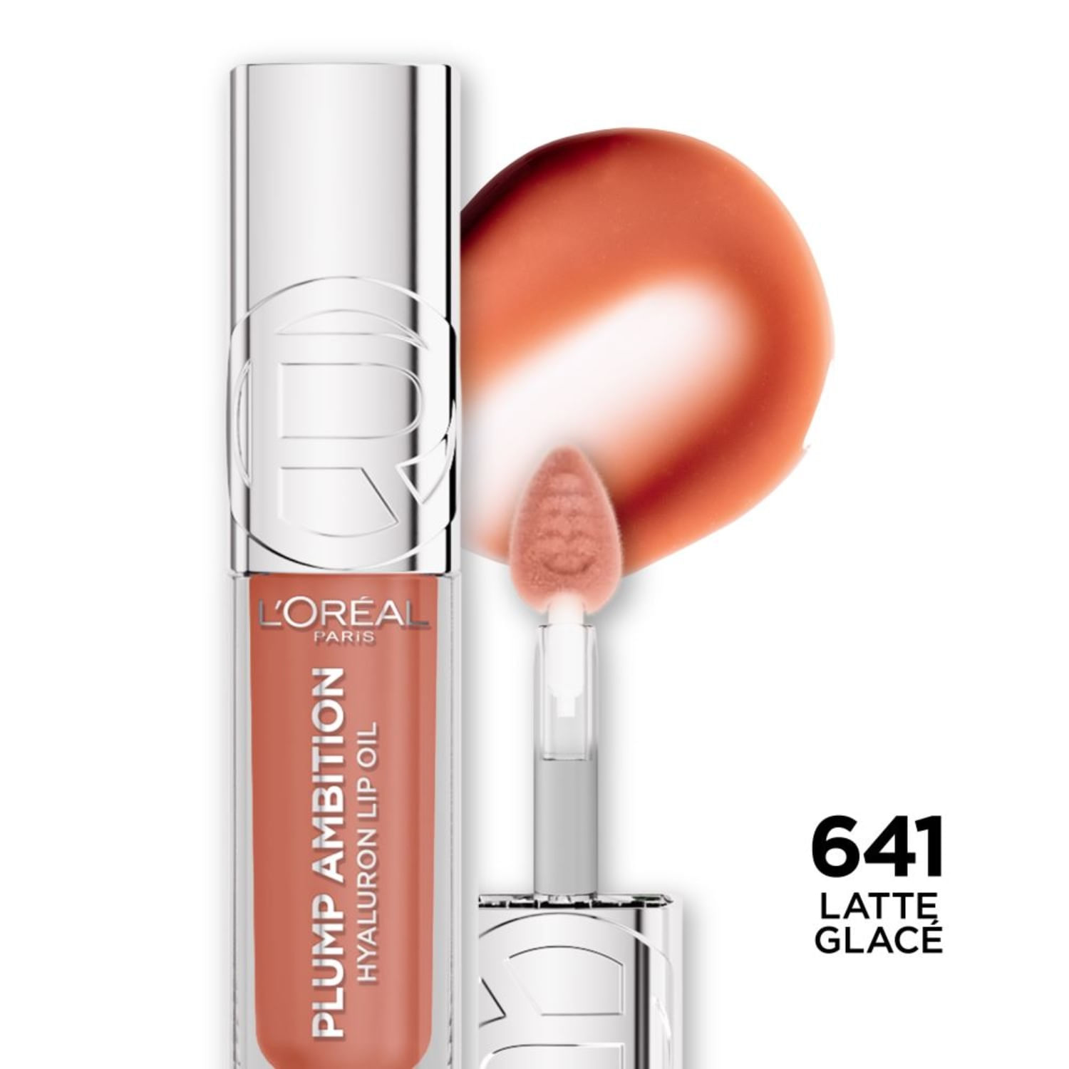 Brillo Labial Loreal Plump Ambition Latte Glace 5Ml