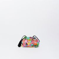 Bolso Mujer Sfera Beads Clutch Multi Negro