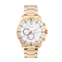 Reloj Aerostar Ae20004Agd Hombre Dorado Cronográfo