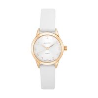 Reloj Aerostar 6129002 Mujer Blanco Análogo