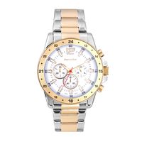 Reloj Aerostar Ae20004Asg Hombre Plateado / Dorado Cronográfo