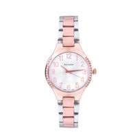 Reloj Aerostar Ae60003Atr Mujer Plateado / Oro Rosa Análogo