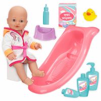 Muñeca Loko Toys Drink & Wet Set De Baño 40 Cm