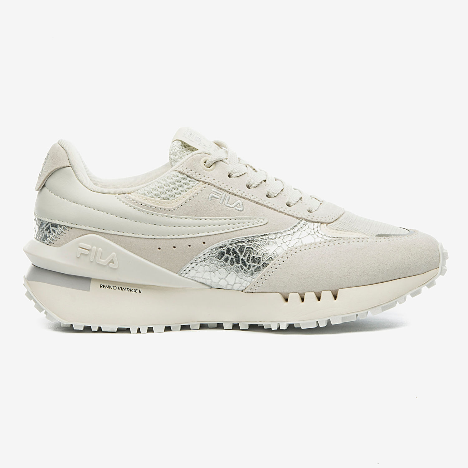 Zapatillas Urbanas Fila Mujer Renno Vintage Ii F02L00262-6191 Blanco