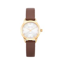 Reloj Aerostar 6129003 Mujer Marrón Análogo