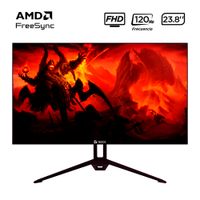 Monitor Teros TE-2415S 23.8"" panel IPS, 1ms, FHD (1920x1080), 120Hz, antirreflejos, negro