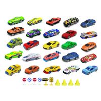 Set De Vehículos Express Wheels Action 35