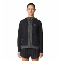 Casaca Para Mujer Cortavientos Kor Airshell™ Negra Mountain Hardwear