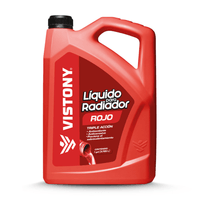 Líquido para radiador Rojo para carro Gas 1 Galón Vistony