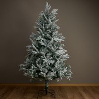 Árbol de Navidad Premium Nevado 180cm Plegable Orange