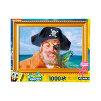 Rompecabeza AQUARIUS Bob Esponja Painty Pirate 1000 piezas